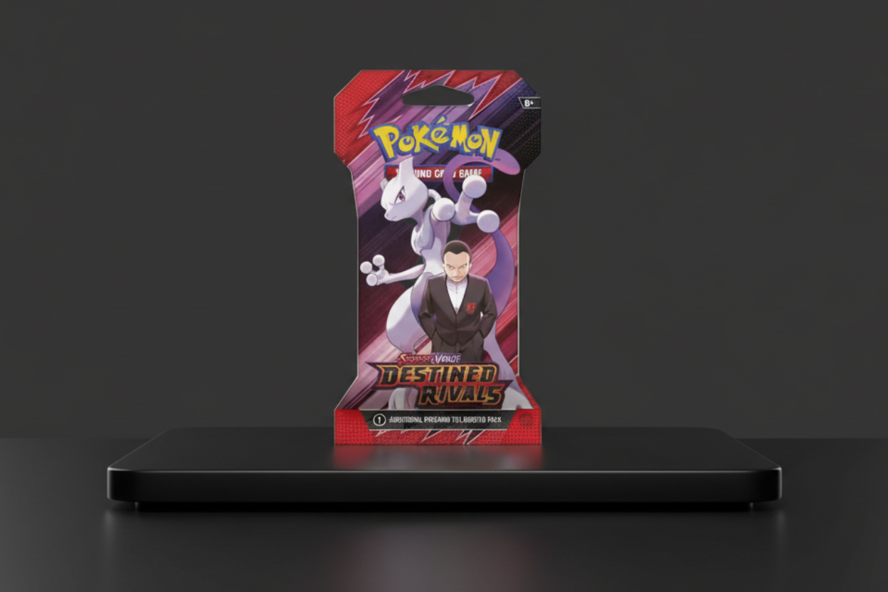 Pokemon Destined Rivals Random Art Sleeved Booster Pack