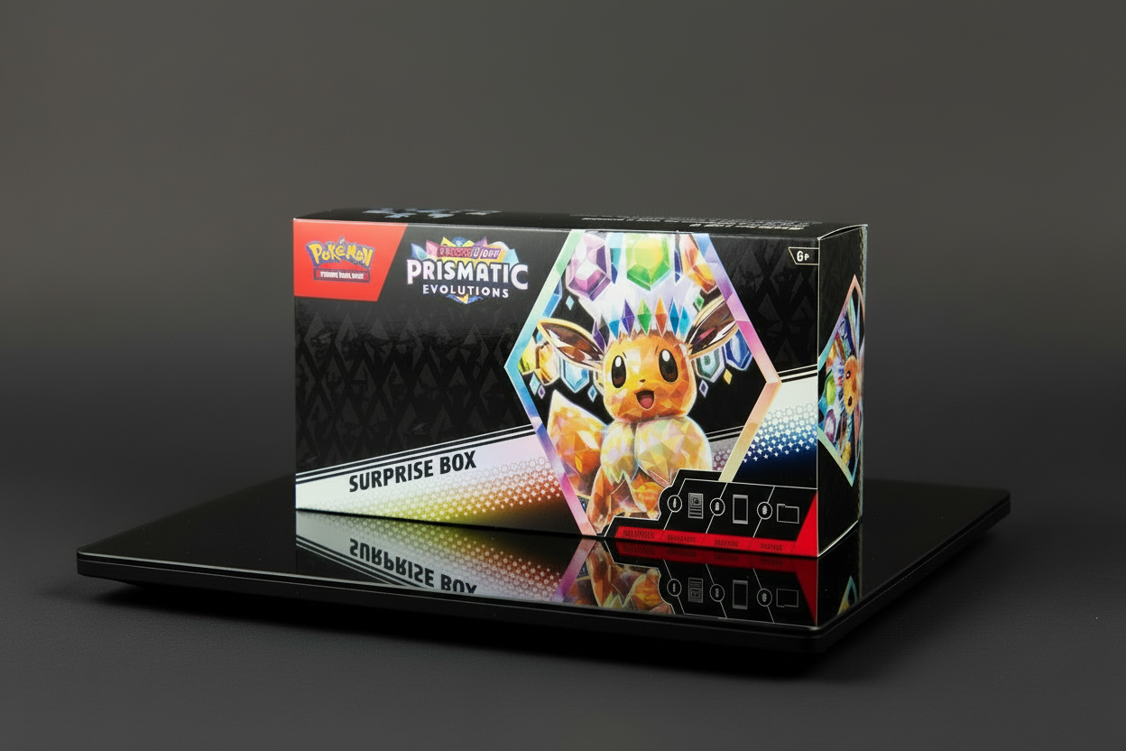 Pokemon Prismatic Evolutions Surprise Box